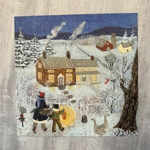 Lore Pemberton Winter Scene Art Print